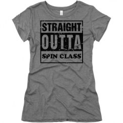 Ladies Slim Fit Super Soft Triblend Tee