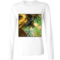 Ladies Relaxed Fit Basic Long Sleeve Tee