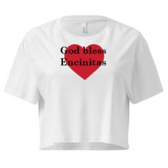 Ladies Festival Cali Crop Top Tee