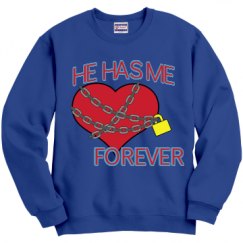 Unisex Film and Foil Crewneck Sweatshirt