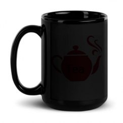 15oz Black Glossy Mug