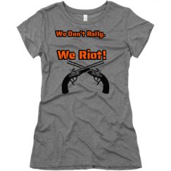 Ladies Slim Fit Super Soft Triblend Tee