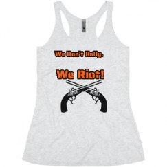 Ladies Slim Fit Super Soft Racerback Triblend Tank