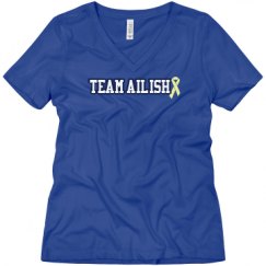 Ladies Relaxed Fit V-Neck Tee