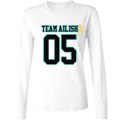 Ladies Relaxed Fit Basic Long Sleeve Tee