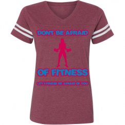 Ladies Relaxed Fit Vintage Sports Tee