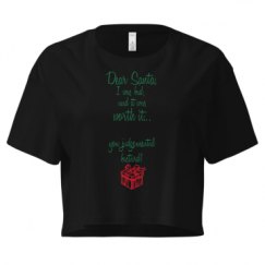 Ladies Festival Cali Crop Top Tee