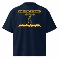 Unisex Organic Oversized High Neck T-Shirt