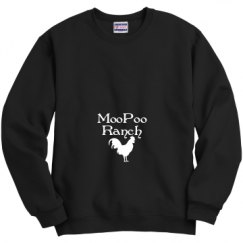 Unisex Film and Foil Crewneck Sweatshirt