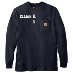 Unisex Carhartt Pocket Long Sleeve Tee
