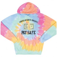 Unisex Tie-Dye Fleece Hoodie