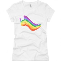 Ladies Slim Fit Basic Promo Jersey Tee