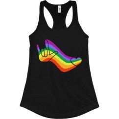 Ladies Slim Fit Racerback Tank Top