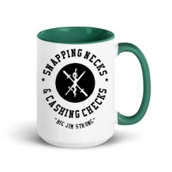 15oz Ceramic Mug with Color Inside