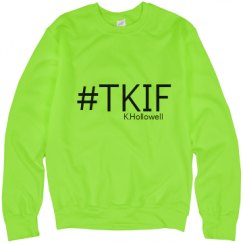 Unisex Neon Crewneck Sweatshirt