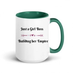 15oz Ceramic Mug with Color Inside