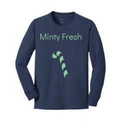 Youth Midweight Cotton Long Sleeve Tee