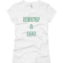 Ladies Slim Fit Basic Promo Jersey Tee