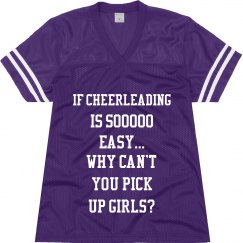 Cheer. You wont get it