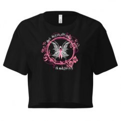 Ladies Festival Cali Crop Top Tee