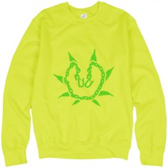 Unisex Neon Crewneck Sweatshirt