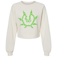 Women's Raglan Pullover Fleece