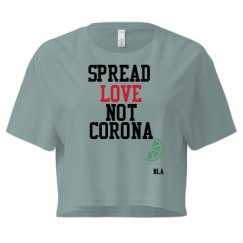 Ladies Festival Cali Crop Top Tee