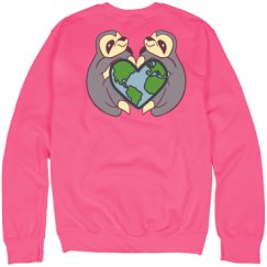 Unisex Neon Crewneck Sweatshirt