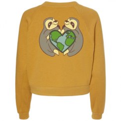 Women's Raglan Pullover Fleece