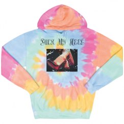 Unisex Tie-Dye Fleece Hoodie