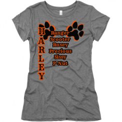 Ladies Slim Fit Super Soft Triblend Tee