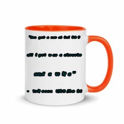 11oz Ceramic Mug with Color Inside