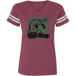 Ladies Relaxed Fit Vintage Sports Tee
