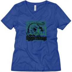 Ladies Relaxed Fit V-Neck Tee