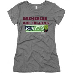 Ladies Slim Fit Super Soft Triblend Tee