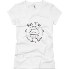 Ladies Slim Fit Basic Promo Jersey Tee