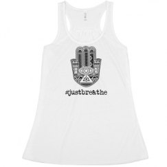 Ladies Flowy Racerback Tank