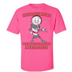 Unisex Ultra Cotton Safety Neon Crewneck Tee