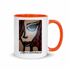 11oz Ceramic Mug with Color Inside