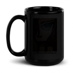 15oz Black Glossy Mug