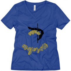 Ladies Relaxed Fit V-Neck Tee