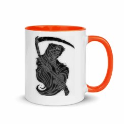 11oz Ceramic Mug with Color Inside