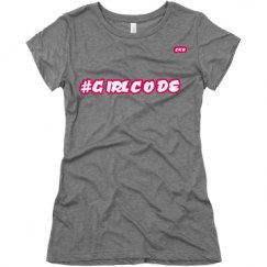 Ladies Slim Fit Super Soft Triblend Tee