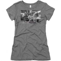 Ladies Slim Fit Super Soft Triblend Tee