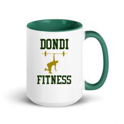 15oz Ceramic Mug with Color Inside