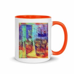 11oz Ceramic Mug with Color Inside