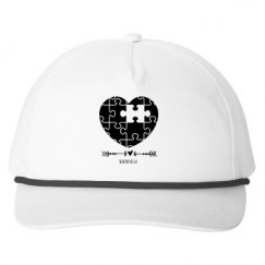 Snapback Five-Panel Rope Hat