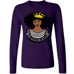 Ladies Relaxed Fit Basic Long Sleeve Tee