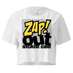 Ladies Festival Cali Crop Top Tee