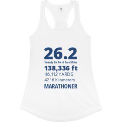 Ladies Slim Fit Racerback Tank Top